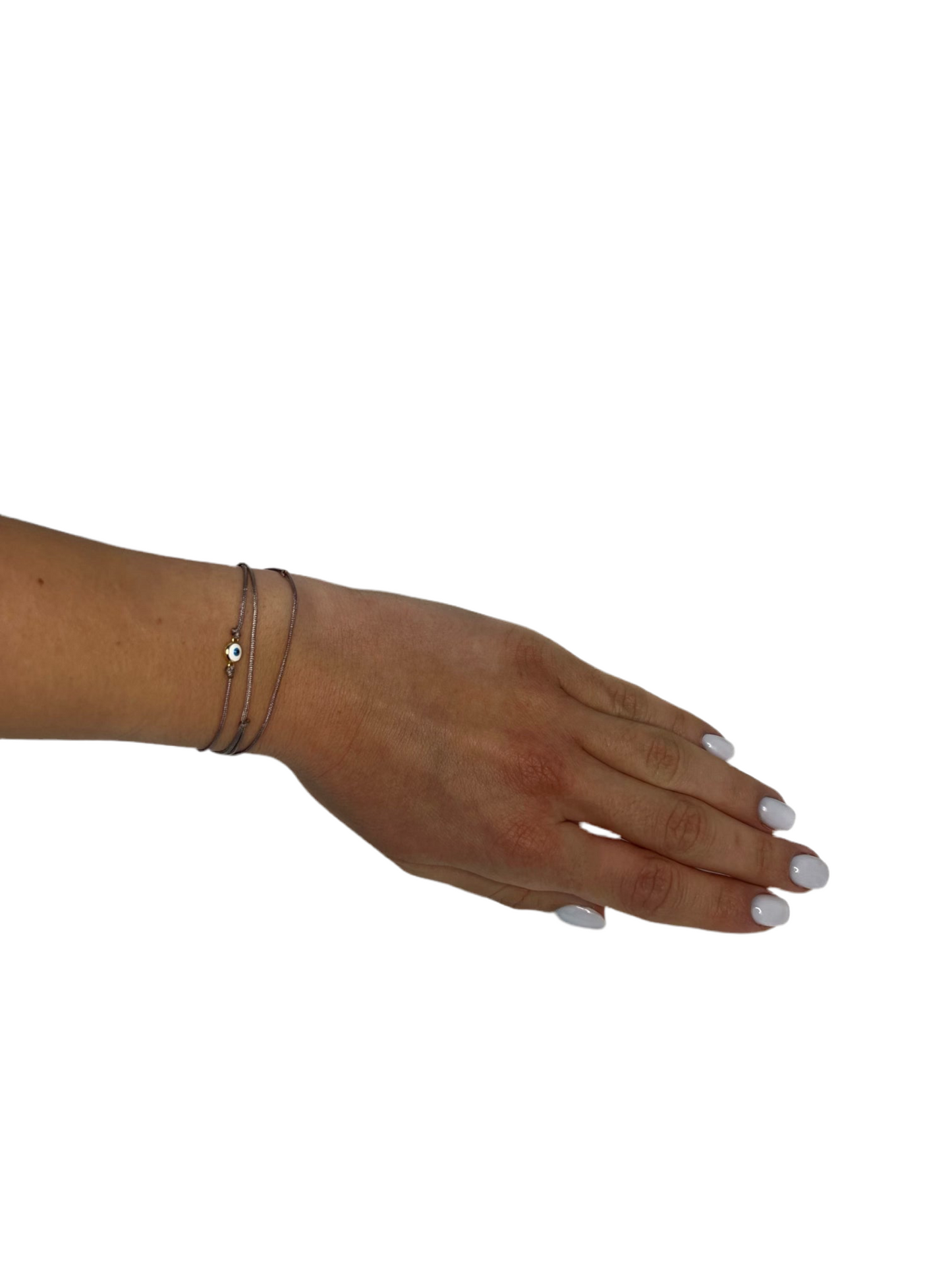 Nude Evil Eye Bracelet