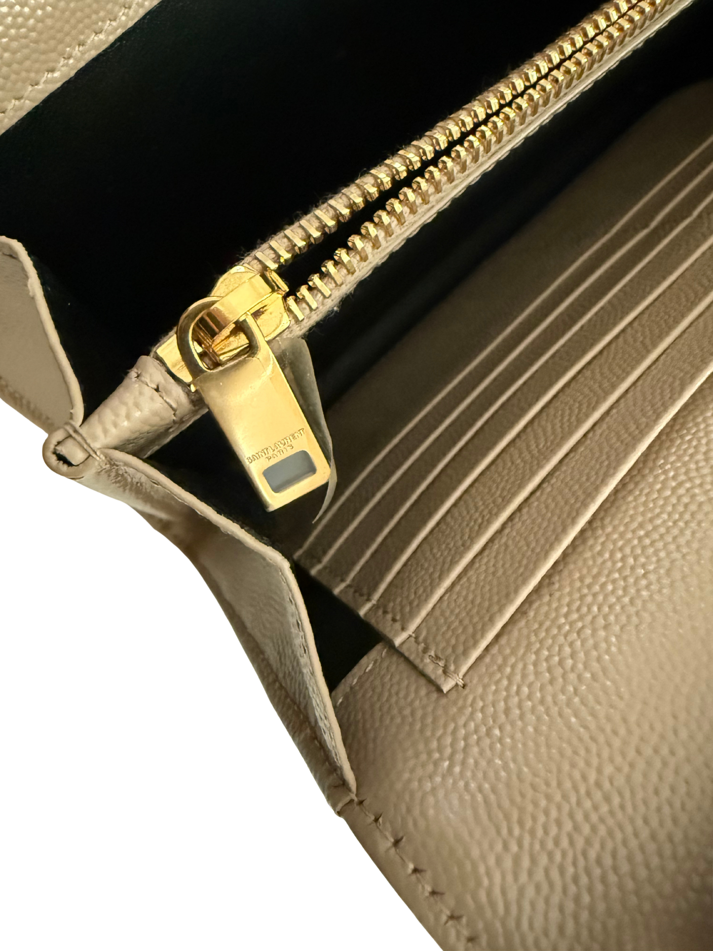 Saint Laurent Leather Envelope Bag