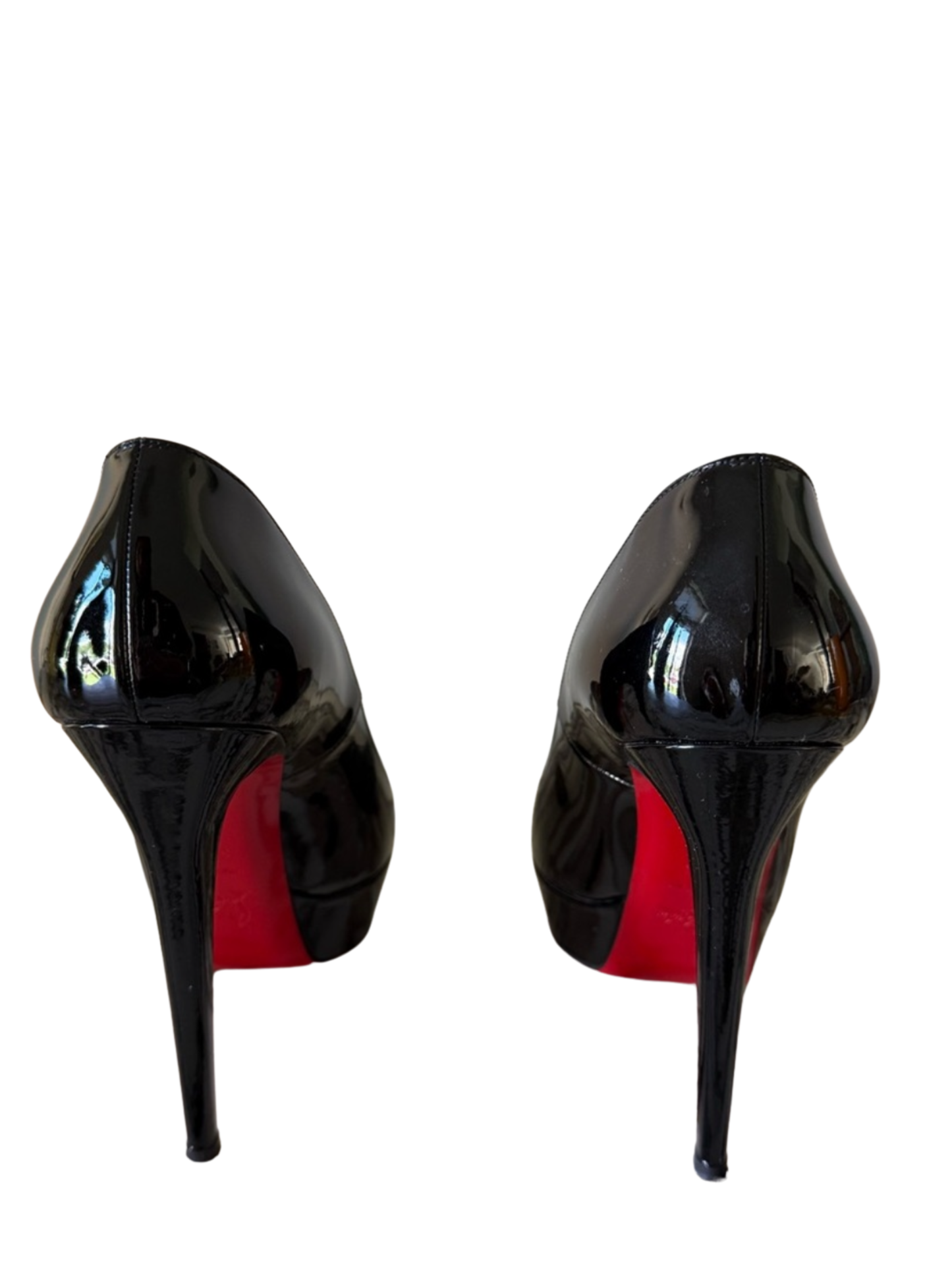 Christian Louboutin Bianca Black Platform Heels